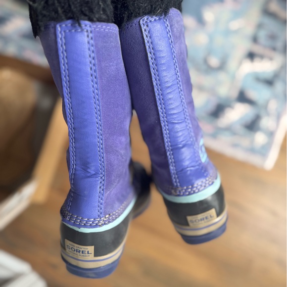 SOREL Youth Joan Of Arctic boots size 4 kids - Picture 4 of 7